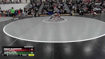 85 lbs Quarterfinal - Oakley Blankenship, Prodigy Wrestling vs Czarlie Diffee, Cowboy Wrestling Club