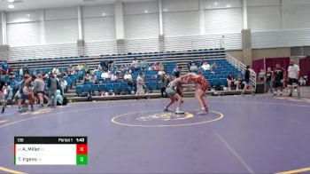 135 lbs Cons. Round 2 - Aiden Miller, Columbus East vs Tyler Irgens, Lawrence North