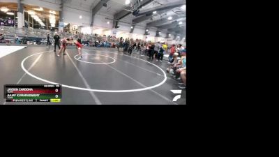 175 lbs 1st Place Match - Jayden Cardona, Texas vs Aajay Kumaraswamy, Texas