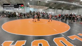 106 lbs Champ. Round 2 - Kale Caden Woo, Liberty vs Clayten Sanchez, Roosevelt