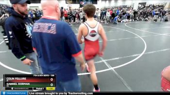 136 lbs Champ. Round 1 - Gabriel Dorman, PA vs Colin Fellure, IN