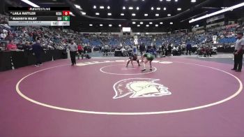 120 lbs Cons. Round 3 - Laila Rattler, Kansas City - Sumner Academy HS vs Madisyn Riley, Salina-South Hs