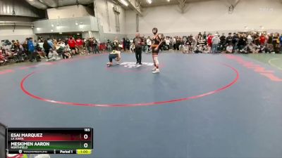 165 lbs Cons. Round 2 - Meskimen Aaron, Northfield vs Esai Marquez, La Junta