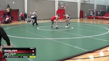 197 lbs Finals (2 Team) - Michael Minne, Olivet College vs Jimmy Colley, St Claire CC