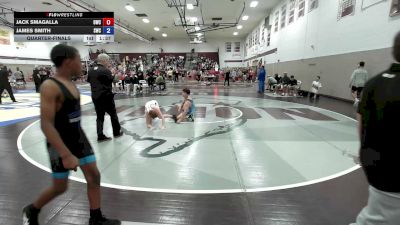 105 lbs Quarterfinal - Jack Smagalla, The Outsiders Wrestling Club vs James Smith, Seagull Wrestling Club