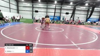 69 kg Rr Rnd 5 - Cross Wasilewski, Edge Black vs K. Kakos, Steller Trained Bane