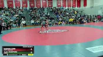 138 lbs Champ. Round 2 - Kaemon Cobb, Rocky Mountain vs Clay Crawford, Meeker