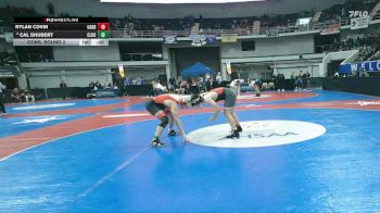 1A-4A 175 Cons. Round 2 - Rylan Covin, Oak Grove vs Cal Shubert, Cleburne County