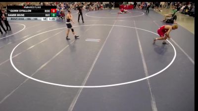 16U - 165 lbs Champ. Round 1 - Deandre Swancutt, Mayo vs Hayden Schultz, Flat Earth Wrestling Club