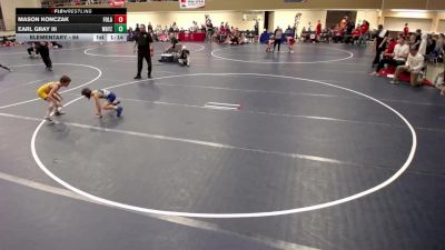 Elementary - 64 lbs Earl Gray III, Wayzata vs Mason Konczak, Forest Lake