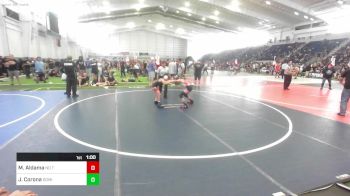 73 lbs Consi Of 8 #2 - Maddox Aldama, No Team vs Jesus Corona, Dominate Club Wrestling