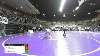 177 lbs Consolation - Albert Adams, Clovis East vs Jacob Honey, Bakersfield