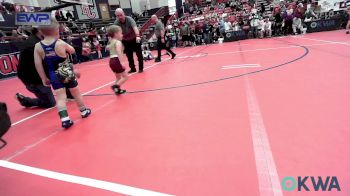 45 lbs Round Of 16 - Kohen Kirby, Rough Riders vs Axel Swopes, Newkirk Takedown Club