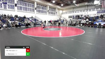 145 lbs Semifinal - Matthew Ferrucci, Xavier vs John Mairano, Simsbury