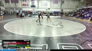 110 lbs Semifinal - Graziella Thiery, Kamiakin vs Sierra Gonzales, Chiawana