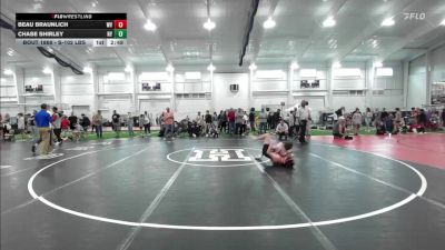 S-102 lbs Consi Of 8 #1 - Beau Braunlich, WV vs Chase Shirley, NY