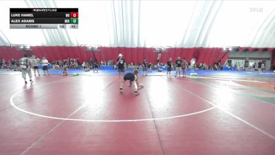 119-121 lbs Round 1 - Luke Hamel, Wisconsin Rapids vs Alex Adams, Minnewaska