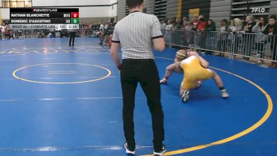 174White lbs Rr Rnd 2 - Nathan Blanchette, Rutgers-UNATT vs Domenic D'Agostino, LIU