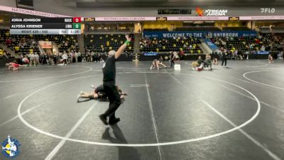 140 lbs Cons. Round 1 - Jorja Johnson, Waukon vs Alyssa Kriener, Linn-Mar