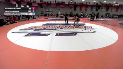 117 A Cons. Round 4 - Saki Yoshikawa, Lindenwood University vs Marjorie McDaniel, Colorado Mesa University