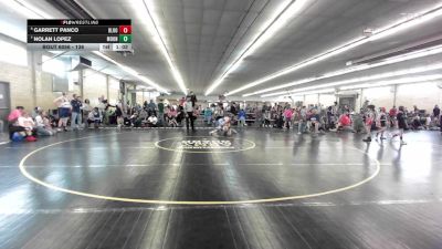 136 lbs Consi Of 8 #2 - Garrett Panco, Bloomsburg vs Nolan Lopez, Mount Pocono