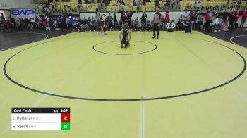 110 lbs Semifinal - Lillian Cottongim, Lebanon Girls HS vs Sophia Reece, Broken Arrow Girls HS