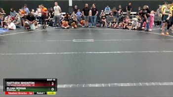 76 lbs Round 4 (8 Team) - Matthew Simonton, The Savage Barn Brothers vs Elijah Roman, Scorpions