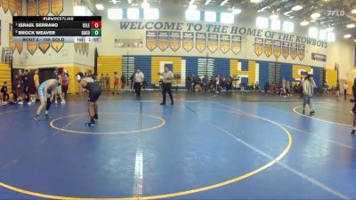 165 Gold Round 1 - Israel Serrano, Celebration vs Brock Weaver, Camden County