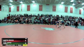 125 lbs Semifinal - Gabi Gartin, Chippewa vs Auston Brown, United