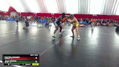 206-209 A Round 3 - Colten Mooney, Geneseo vs Jean Ngoma, Xavier