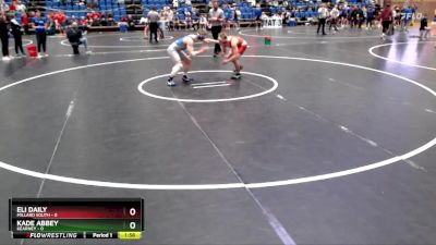 150 lbs Round 4 - Eli Daily, Millard South vs Kade Abbey, Kearney