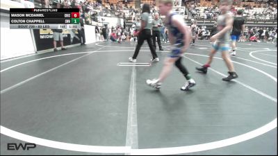 80 lbs Rr Rnd 1 - Mason McDaniel, Chickasha Youth Wrestling vs Colton Chappell, Shelton Wrestling Academy
