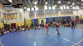 120 lbs Round 4 (8 Team) - Santiago Carrion, Black Hive vs Dalton Meluch, Naperville Central