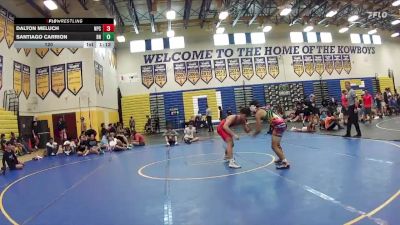 120 lbs Round 4 (8 Team) - Santiago Carrion, Black Hive vs Dalton Meluch, Naperville Central