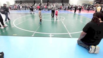 55-T lbs Round Of 16 - Bryson Smith, Greater Norristown K-8 vs Xander Cole, Dover Bandits