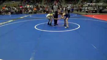 83 lbs Prelims - Easton Broxterman, Topeka Blue Thunder vs Will Yordy, East Coast Bandits