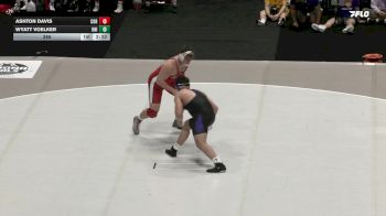 285 lbs Quarters & 1st Wb (16 Team) - Wyatt Voelker, Northern Iowa vs Ashton Davis, Cornell