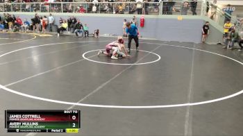 84 lbs Semifinal - James Cottrell, Pioneer Grappling Academy vs Avery Mullins, Pioneer Grappling Academy