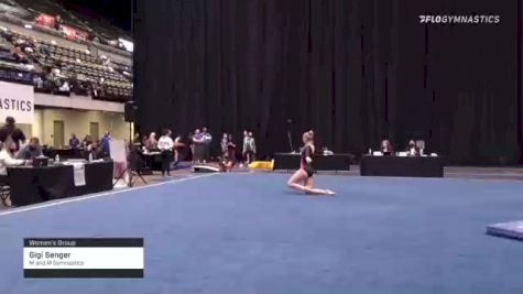 Gigi Senger - Women's Group, M and M Gymnastics - 2021 Women's Xcel Region 4 Championships