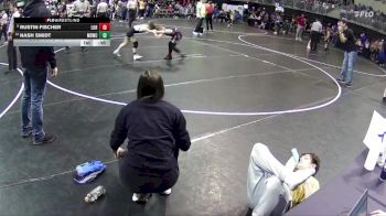 75 lbs Cons. Round 3 - Nash Smidt, Midwest Destroyers Wrestling Club vs Rustin Fischer, League Of Heroes