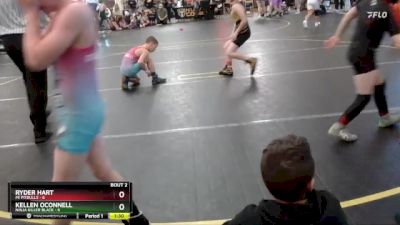 85 lbs Round 1 (6 Team) - Ryder Hart, Mi Pitbulls vs Kellen Oconnell, Ninja Killer Black