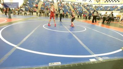 85 lbs Quarterfinal - Camden Barnes, Coweta Tiger Wrestling vs Korbyn Johnson, Hilldale Youth Wrestling Club