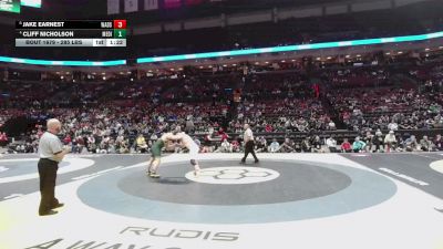 285 lbs 1st Place Match - Cliff Nicholson, Medina vs Jake Earnest, Wadsworth