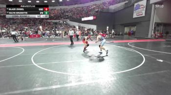 150 lbs Cons. Round 2 - Talyn Brunette, Bay Port Wrestling vs Blaze Zirbel, Red Hot Wrestling Club