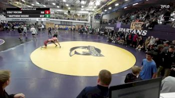 144 lbs Champ. Round 1 - Colt Yocom, Hamilton vs Matthew House, Mount Spokane