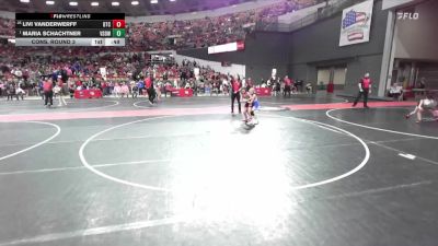 75 lbs Cons. Round 3 - Livi Vanderwerff, B.A.M Training Center vs Maria Schachtner, Victory School Of Wrestling