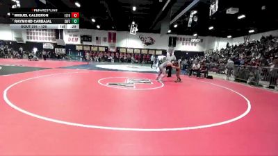 126 lbs Cons. Round 2 - Raymond Carbajal, Santa Fe vs Miguel Calderon, El Toro