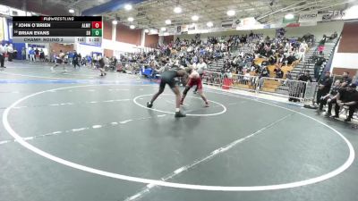 215 lbs Champ. Round 2 - John O`Brien, Alemany vs Brian Evans, South Hills