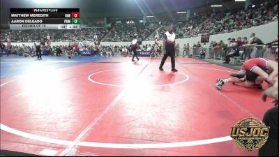 100 lbs Round Of 16 - Matthew Meredith, Raw Wrestling Club vs Aaron Delgado, Prime Wrestling