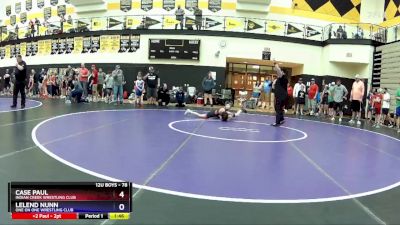 78 lbs Quarterfinal - Case Paul, Indian Creek Wrestling Club vs Lelend Nunn, One On One Wrestling Club